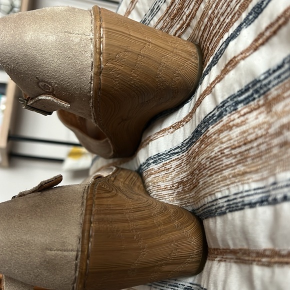 Born wedge Maryjane beige suede - Picture 4 of 7